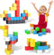 Magnetic Building Blocks Toys for Toddler Girls & Boys, Age 2-4, 3-5, 4-8, Upgraded 3D STEM Montessori Toys