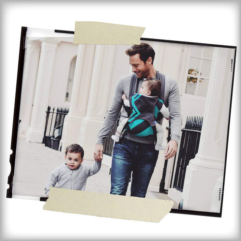 2-in-1 18 36 Diono We Made Me Venture+ Toddler Carrier, Front Carry & Back Carry from - months, Black Gradient Spots