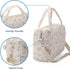 Mommy Diaper Tote Bag Organizer Handbag Floral Bag Nappy Boston Storage Duffle Quilted Infant Carriages for Women