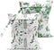 2 Pcs Wet Bag, Wet Dry Bag for Swimsuit, Travel, Beach, Diapers, Cheetah Leopard Print Gift