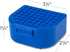 Building Blocks Storage & Display Box with Snap Closure, 3 Pack Holds Small Parts and Minifigures
