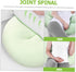 Hemobllo Pregnant Women Shaped Pillow Multifunctional Waist Support Cushion for Side Sleeping Comfort for Abdomen