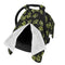 Zhbvncp Ginkgo Leaves Baby Car Seat Cover & Breastfeeding Nursing Cover - Breathable