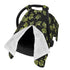 Zhbvncp Ginkgo Leaves Baby Car Seat Cover & Breastfeeding Nursing Cover - Breathable
