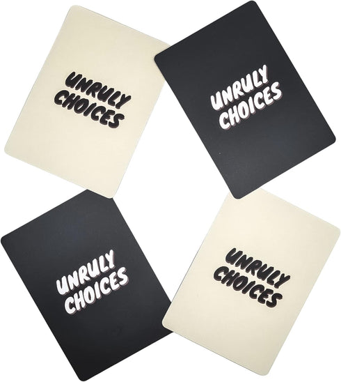 Unruly Choices - A Wild Truth or Dare Party Game Fun for College, Birthdays & Game Nights