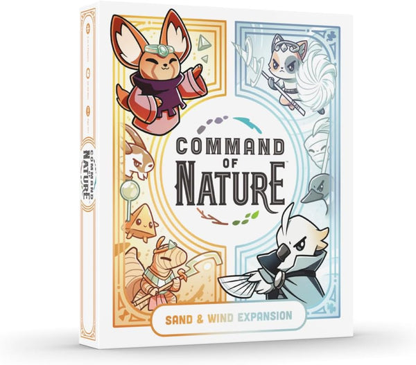 Command of Nature Expansion - Sand & Wind: A Competitive Strategic Deck-Building Card Game for 2-4 Players
