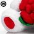 16 inches BEJOY Teddy Bear Stuffed Animals Plush Bear Holding Rose Soft Plush Toy Gifts White
