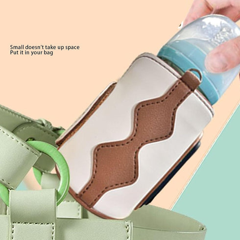 Fockety Baby Bottle Warmer, Constant Temperature Digital Display USB Powered Milk Bottle Warmer Bottle Warmer Sleeve