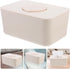 Luxshiny Diaper Wipes Dispenser, Dustproof Tissue Storage Box Case, Silicone Baby Holder Refillable Wipe Container
