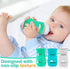 iLulala 4PCS 8 oz, Silicone Sleeves for Avent Natural Glass Baby Bottles, Anti Breakage Baby Bottle Holder Compatible