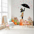 DEKOSH Baby Girl Nursery Decor - Peel & Stick Decorative Wall Decals for Teen Girl Bedroom