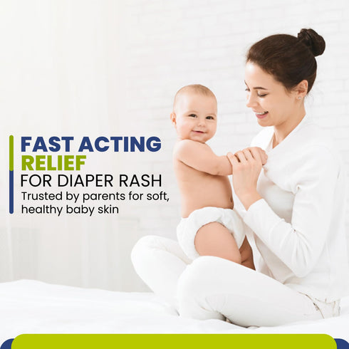 20% 2oz Nivagen Zinc Oxide Ointment USP | For Diaper Rash, Chafed Skin, Protects From Wetness, Relief From Poison Ivy