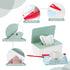 BEIZMHBO 6PCS Set, 2 2 2 Diaper Wipes Dispenser Refillable Baby Wipe Containers with Travel Wet Wipe Pouch & Spring