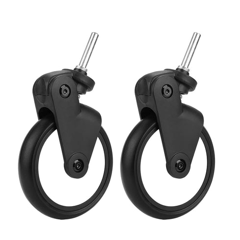 Set Universal Baby Stroller Rubber Wheel - Front Wheels Included