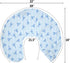 Summer Blue Lobster Bows Stripe Baby Nursing Pillow Covers for Boy Girl Lobsters Sea Ocean Stripes Nursing Slipcover