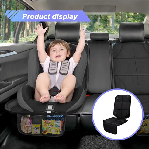 UHANBUT 600D (1PC) Baby Car Seat Protector for Child, Waterproof Baby Car Seats Cover with Non-Slip Backing, Fabric Car