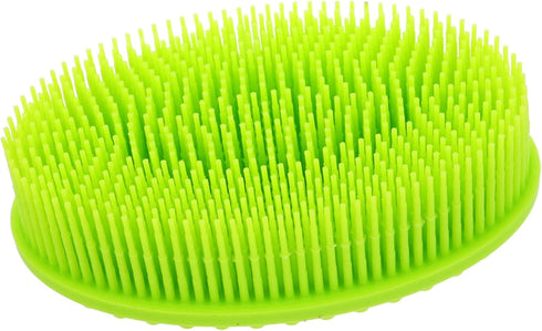 VICASKY Silicone Bath Brush and Hair Comb for Newborns Soft Bristles for