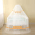 Set Baby Infant Toddler Bed Dome Cots Mosquito Netting Hanging Bed Net Mosquito Bar Frame Palace-Style Crib Bedding