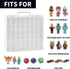 Toy Car Storage Organizer Case for Hot Wheels, Matchbox Cars, Display Container for LOL Surprise Dolls, 48 Compartments