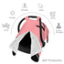 Zhbvncp Flying Pig Baby Car Seat Cover & Breastfeeding Nursing Cover - Breathable Stretch Fabric Multi-Use Nursing