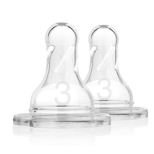 8 Pack 3 Dr. Brown's Natural Flow Level Standard Nipple