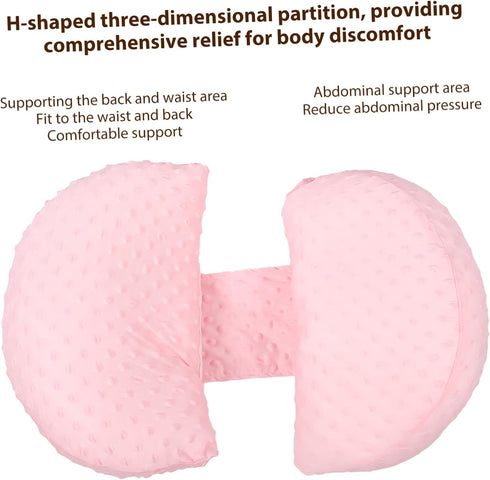 Maternity Support Pillow - Ergonomic Pregnancy Sleeping Cushion for Comfort