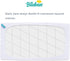2 Pack, 20"W 30"L Biloban Bassinet Mattress Pad Cover, Waterproof Quilted Ultra Soft Viscose Made from Bamboo Terry