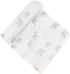 PEHR Muslin Cotton Swaddle, Follow me Elephant | Organic Baby Blanket |