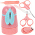 Newborn Nail Care Kit - Safe Clippers and Scissors for Gentle Grooming
