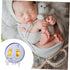 UPKOCH Footprint Keepsake Kit Newborn Footprint Mold for Cherishing Memories Lightweight Portable Design Safe Easy