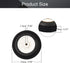 Fielect 1 inch RC Model Airplane Super Light Sponge Tire Tail Wheel Tire and Wheel Sets for RC Car Airplane PU Sponge Tire with Plastic Hub 2 Pcs