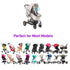 Berocia Stroller Rain Cover, Universal Stroller Accessory, Waterproof, Windproof, Protect from Sun Dust Snow, Baby