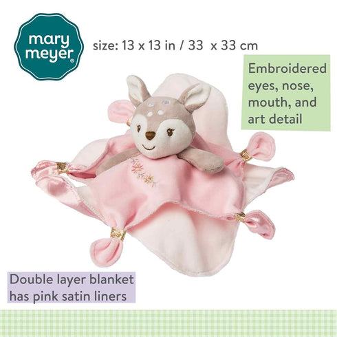 Mary Meyer Itsy Glitzy Fawn Character Blanket