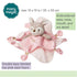 Mary Meyer Itsy Glitzy Fawn Character Blanket