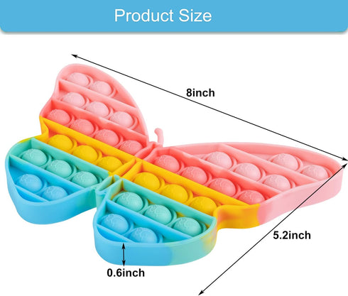 Pop Bubble Fidget Sensory Toys, Squeeze Sensory Toys, Novelty Gifts for Boys and Girls, Stress Relief Tools