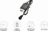 Smart Universal RC Charger Cable with SM-3P Connector for 7.4V 2S Lipo Battery, Compatible with RC Cars, Boats, Drones