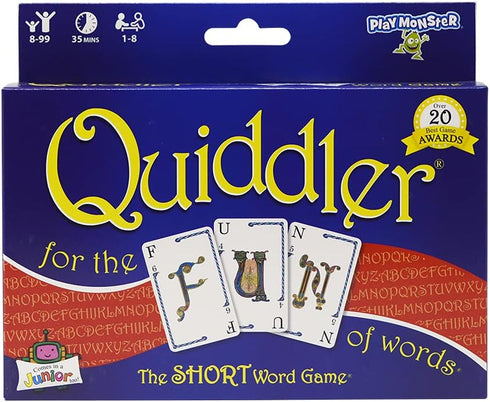 PlayMonster Card Games Set of 3: Five Crowns, Karma, Quiddler