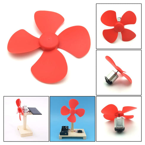 2mm 4 80mm (32PCS) EUDAX Micro DC Motor Shaft Propeller with Vanes Fan Shape for Fan Leaves Ship Model RC Boat DIY
