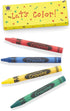 CrayonKing 25 Sets of 4-Packs (100 Bulk Crayons) Boxed for Easy Storage