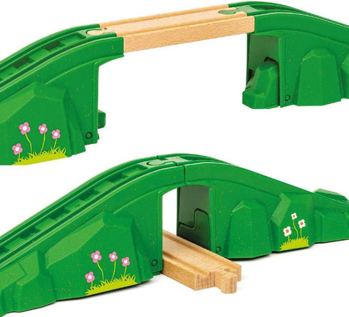 36107 Set 3 BRIO World - Arch Bridge | Toy Train Accessory for Kids Aged Years Up