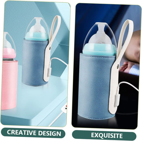 LIFKOME Portable Milk Warmer for Infants - Insulation Cover for Breastmilk