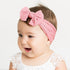 CÉLLOT Super Stretchy Soft Knot Headbands with Hair Bows, Head Wrap Hair Accessories for Newborn Baby Girls, Infant