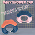 Generic 1-3 Baby Shower Cap - Waterproof Bath Visor for Toddlers Years, Extra Soft Silicone Hair Washing Hat for Kids