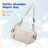 14L Spacious Puffer Diaper Tote Bag - Ideal for Travel & Hospital Use