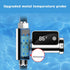 Vikye Digital Thermometer, LED Display Water Shower Thermometer Rotatable Screen, Baby Bath Water Temperature