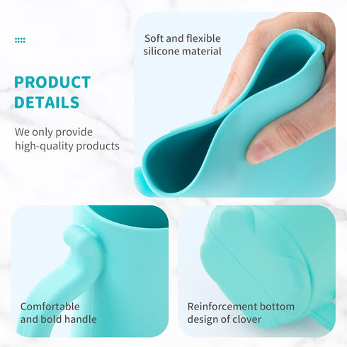 LOYATRO Baby Bath Rinse Cup Shower Shampoo Bowl Water Bath Bucket, Toddler Bath Toys Cup Water Containers Wash