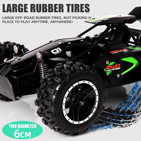 JOGSTEP 1:18 25 40m Remote Control Car, Scale RC Off-Road Car, High-Speed Remote Control Vehicle, Indoor & Outdoor Use
