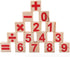 Counting Number Blocks and Sticks, Montessori Toys for Kids Learning, Educational Wooden Rods with Storage Tray