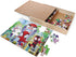Disney Junior Marvel Spider-Man Spidey Amazing Friends - Set of 5 Wood Puzzles with Storage Box for Kids Ages 4+