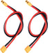 YLP 2pcs XT60 to XT60 Male & Female Adapter Extension for RC Battery DIY Spare Part Remote Control Toy Parts